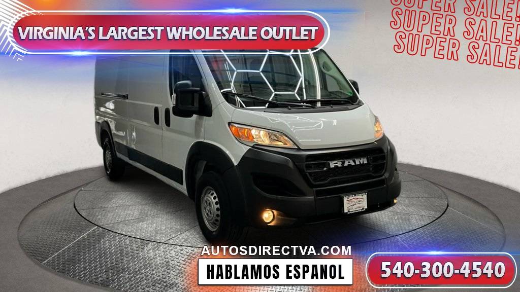 2025 Ram ProMaster Cargo Van Tradesman 2500 — Cargo Van — 3,861 mi — Fredericksburg, VA