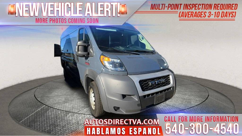 2019 Ram ProMaster Cargo Van 3500 — Cargo Van — 46,642 mi — Fredericksburg, VA