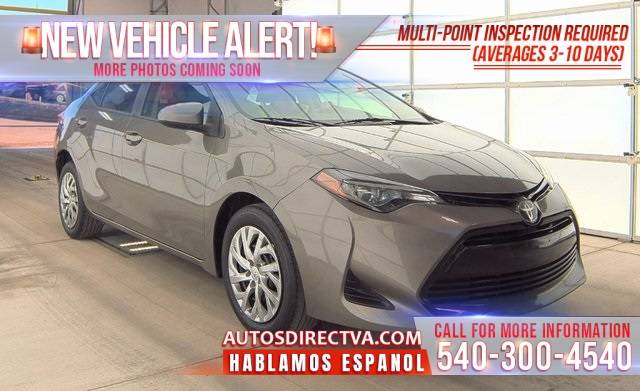 2019 Toyota Corolla L — Sedan — 68,846 mi — Fredericksburg, VA
