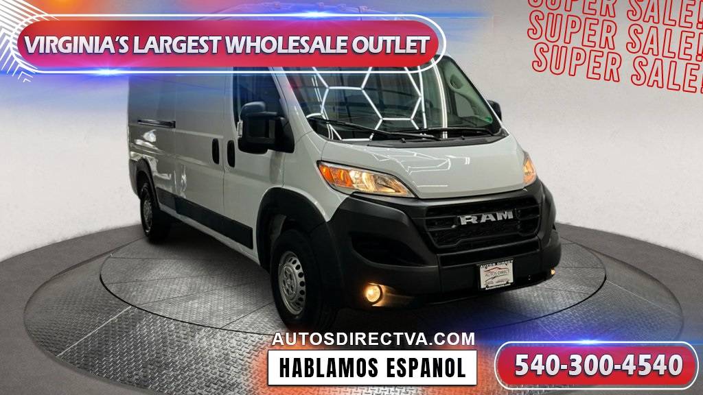 2025 Ram ProMaster Cargo Van Tradesman 2500 — Cargo Van — 13,765 mi — Fredericksburg, VA