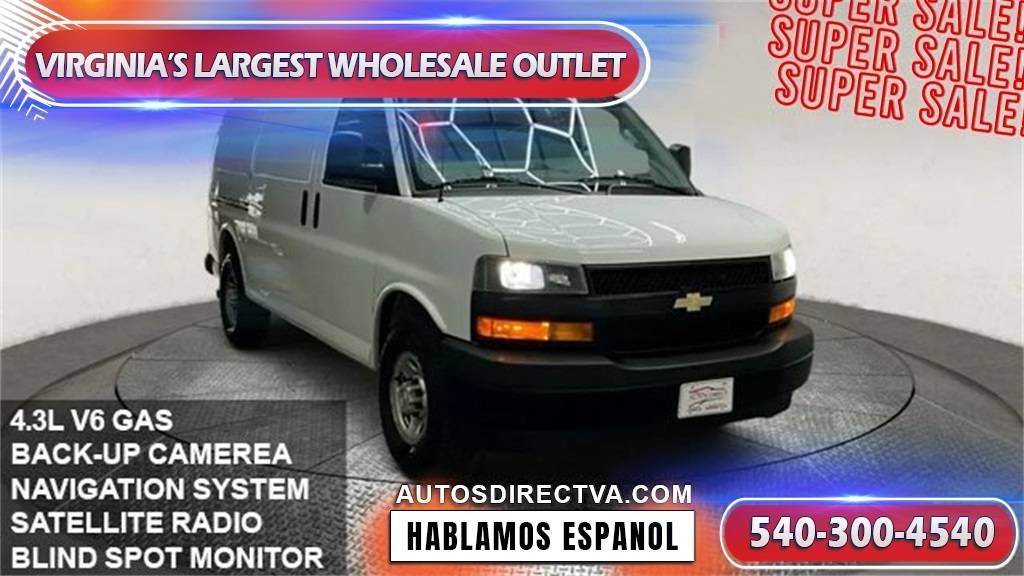 2020 Chevrolet Express Cargo Van Base — Cargo Van — 97,233 mi — Fredericksburg, VA