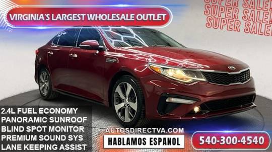 2019 Kia Optima S — Sedan — 118,953 mi — Fredericksburg, VA