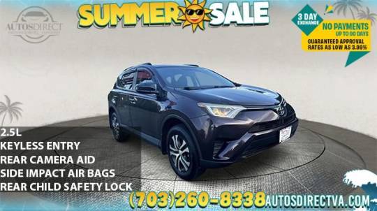 2016 Toyota RAV4 LE — SUV — 86,868 mi — Fredericksburg, VA