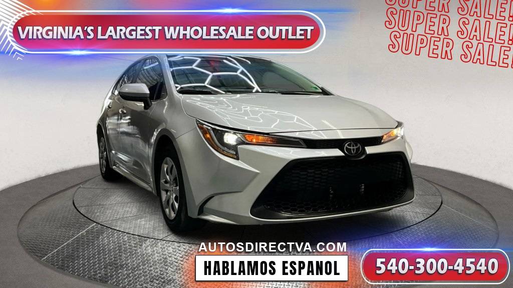 2022 Toyota Corolla LE — Sedan — 7,515 mi — Fredericksburg, VA