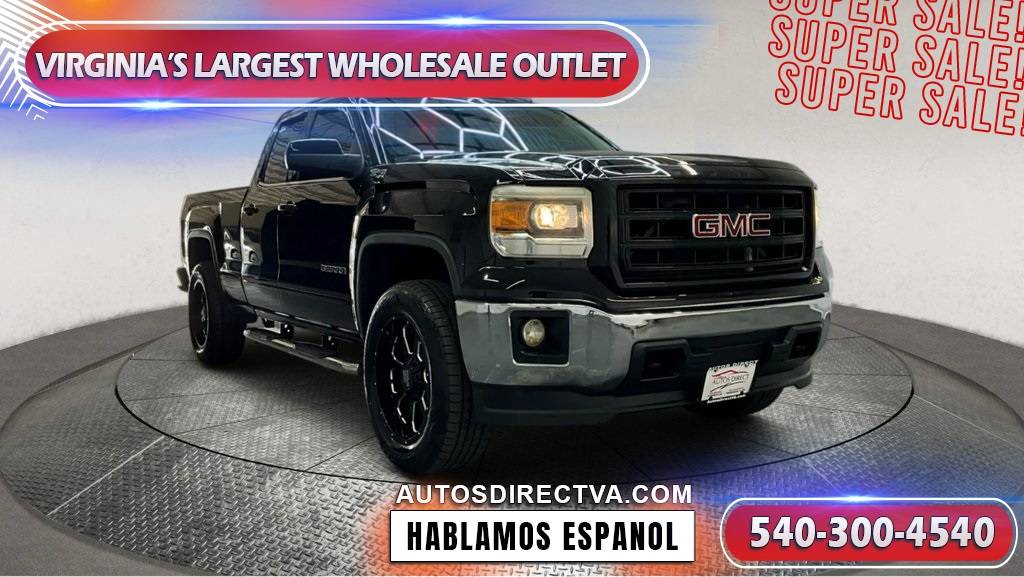 2015 GMC Sierra 1500 SLE — Pickup Truck — 117,250 mi — Fredericksburg, VA