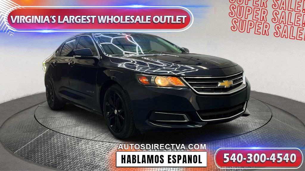 2017 Chevrolet Impala LT — Sedan — 85,065 mi — Fredericksburg, VA