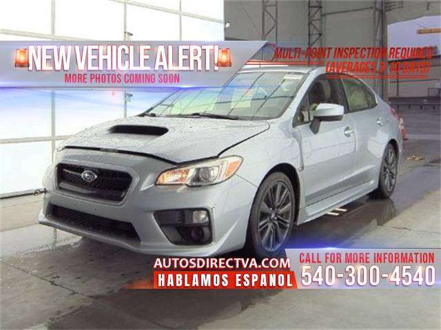 2017 Subaru WRX Base — Sedan — 115,555 mi — Fredericksburg, VA