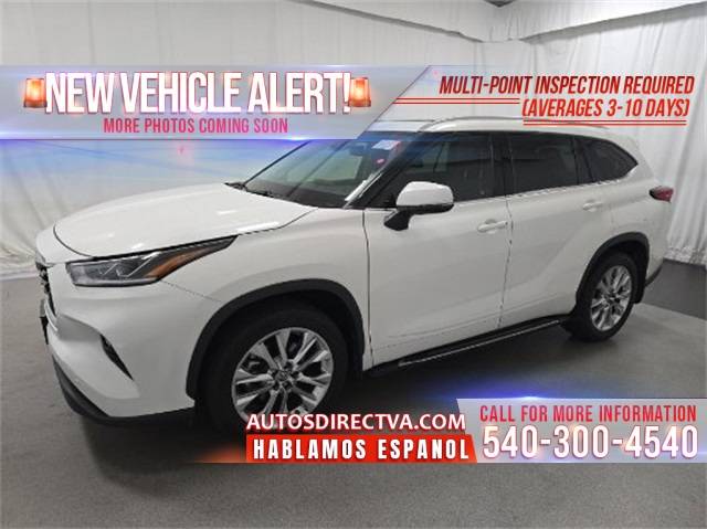 2020 Toyota Highlander Limited — SUV — 76,777 mi — Fredericksburg, VA