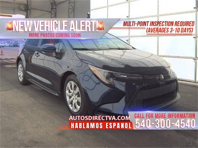 2020 Toyota Corolla LE — Sedan — 67,915 mi — Fredericksburg, VA
