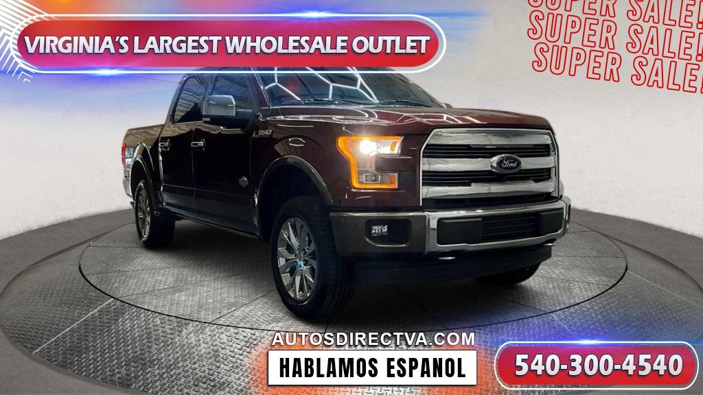 2017 Ford F-150 King Ranch — Pickup Truck — 101,708 mi — Fredericksburg, VA