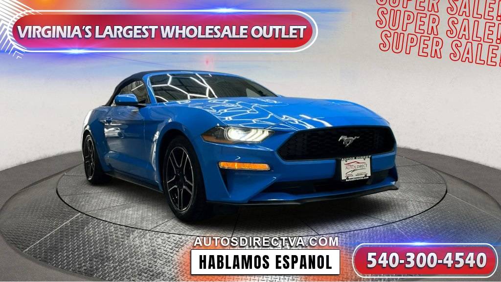 2022 Ford Mustang EcoBoost Premium — Convertible — 58,166 mi — Fredericksburg, VA