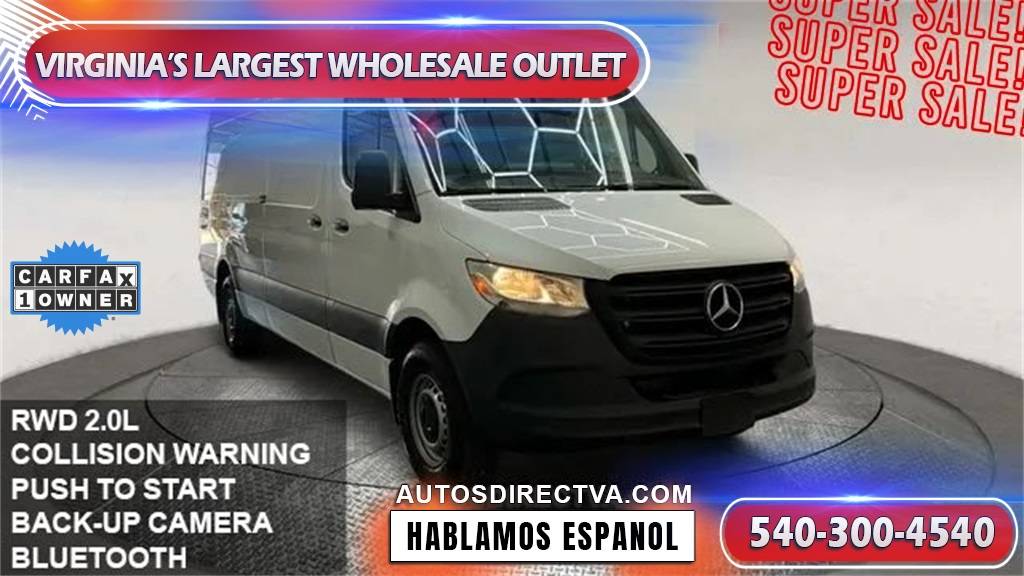 2023 Mercedes-Benz Sprinter Cargo Van 2500 — Cargo Van — 30,915 mi — Fredericksburg, VA