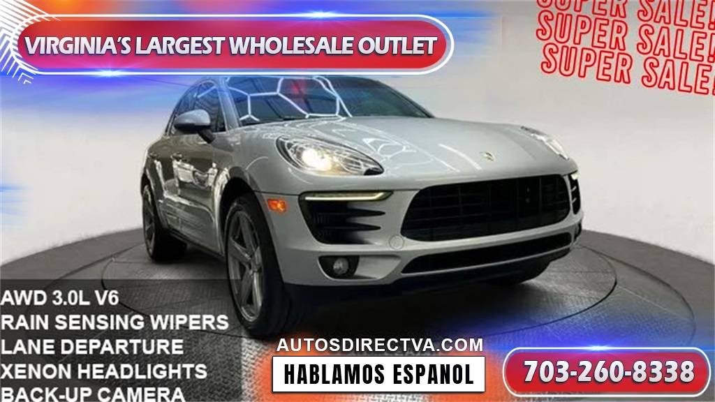 2017 Porsche Macan S — SUV — 68,114 mi — Fredericksburg, VA