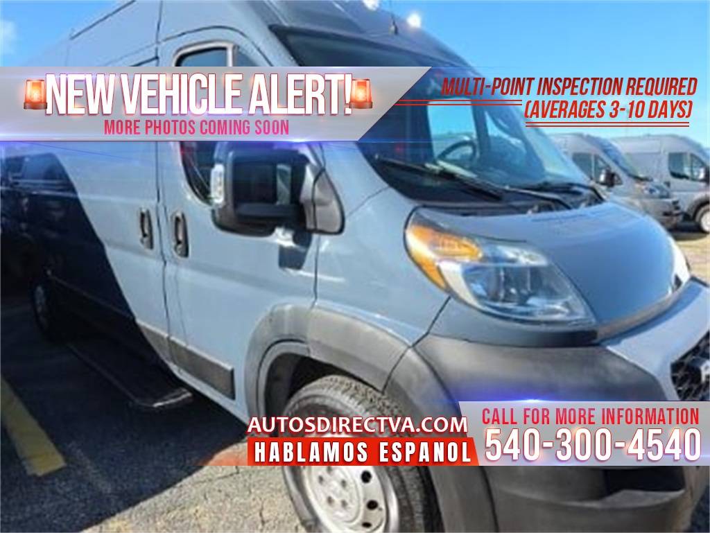 2020 Ram ProMaster Cargo Van 3500 — Cargo Van — 66,969 mi — Fredericksburg, VA