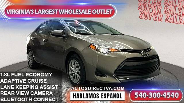 2019 Toyota Corolla L — Sedan — 16,716 mi — Fredericksburg, VA