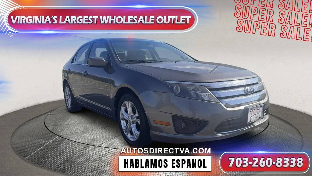 2012 Ford Fusion SE — Sedan — 171,482 mi — Fredericksburg, VA