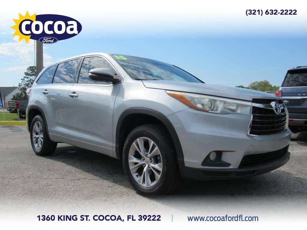 2015 Toyota Highlander LE V6 — SUV — 117,280 mi — Cocoa, FL