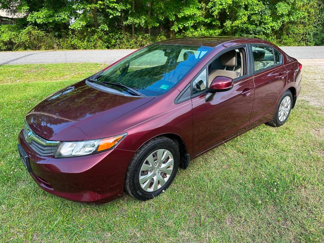 2012 Honda Civic LX — Sedan — 75,910 mi — Chesapeake, VA