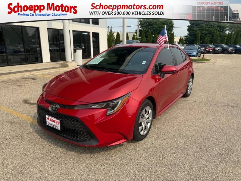 2020 Toyota Corolla LE — Sedan — 129,431 mi — Madison, WI
