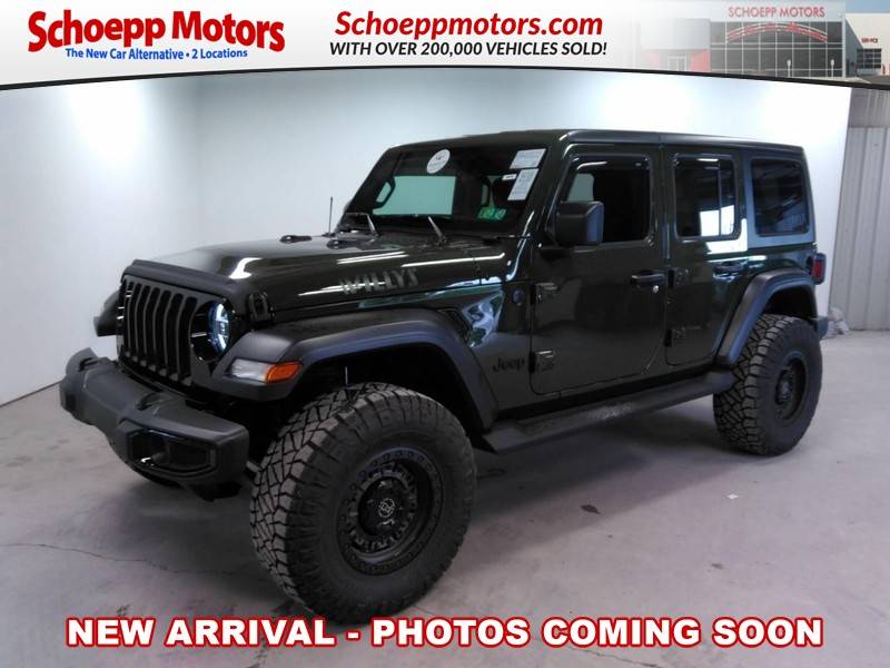 2020 Jeep Wrangler Willys — SUV — 9,480 mi — Madison, WI