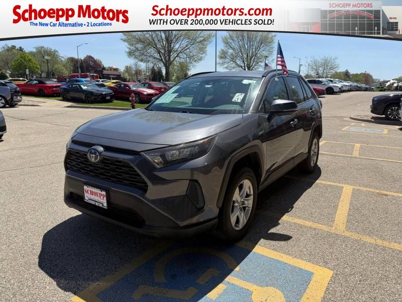 2019 Toyota RAV4 Hybrid LE — SUV — 72,722 mi — Madison, WI