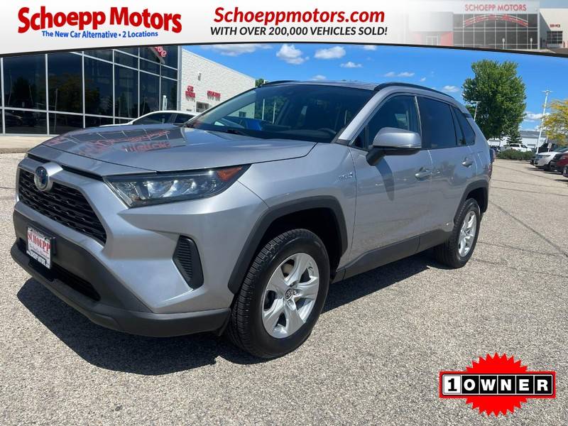 2021 Toyota RAV4 Hybrid LE — SUV — 77,029 mi — Madison, WI