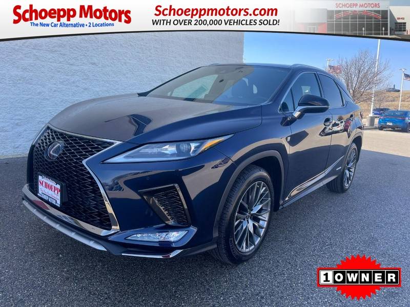 2022 Lexus RX RX 450h F Sport — SUV — 10,790 mi — Middleton, WI
