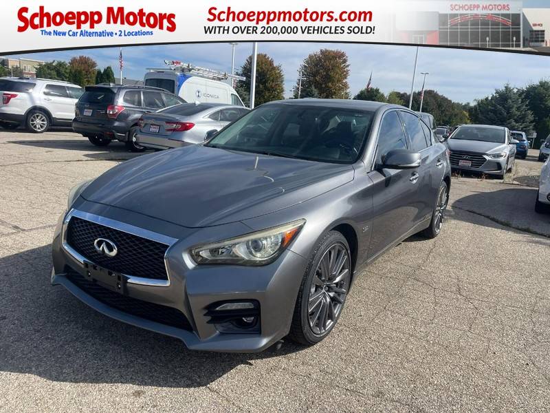 2016 INFINITI Q50 3.0t RED SPORT 400 — Sedan — 108,673 mi — Middleton, WI
