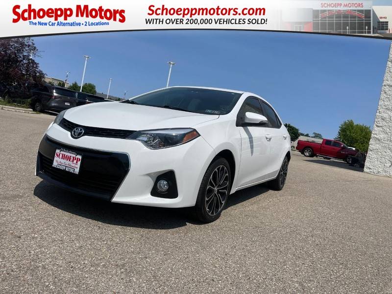 2015 Toyota Corolla S — Sedan — 110,441 mi — Middleton, WI