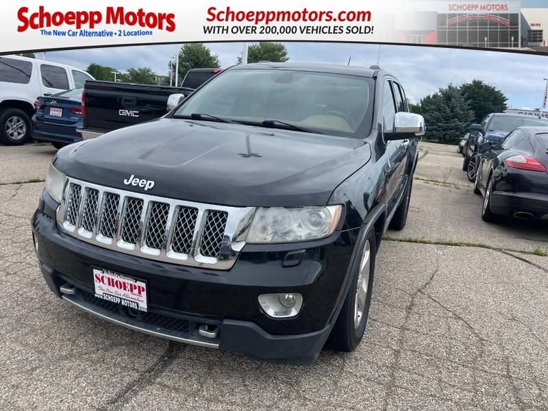 2013 Jeep Grand Cherokee Overland Summit — SUV — 109,643 mi — Middleton, WI