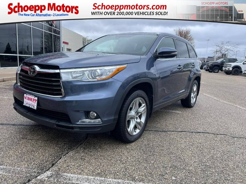 2015 Toyota Highlander Limited — SUV — 109,607 mi — Middleton, WI