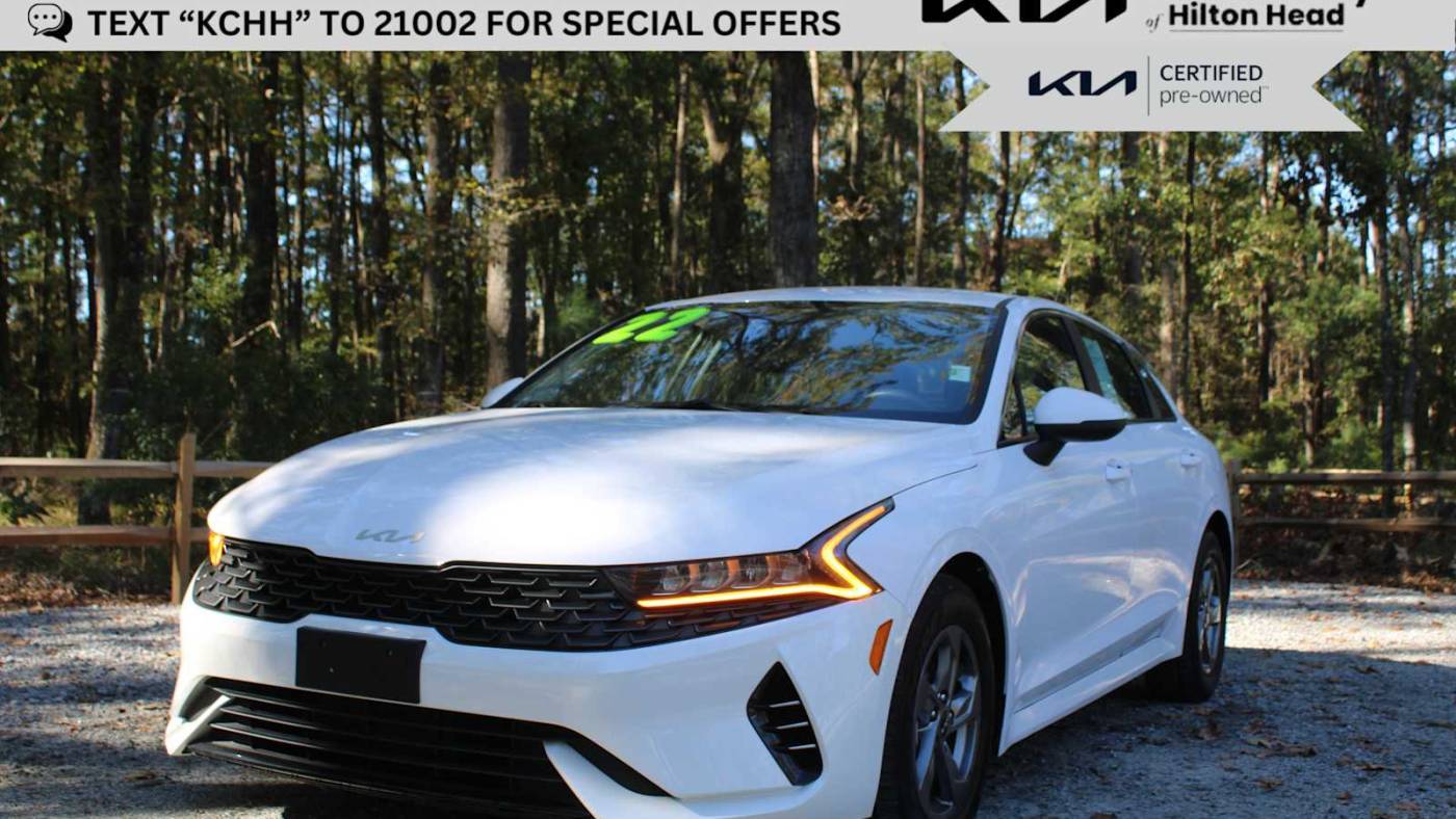 2022 Kia K5 LXS — Sedan — 57,768 mi — Bluffton, SC