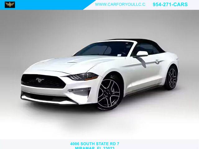 2021 Ford Mustang EcoBoost Premium — Convertible — 34,000 mi — Miramar, FL