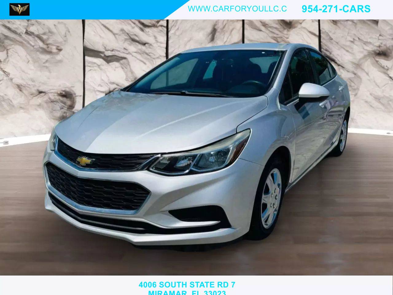 2019 Chevrolet Cruze LS — Sedan — 71,141 mi — Miramar, FL