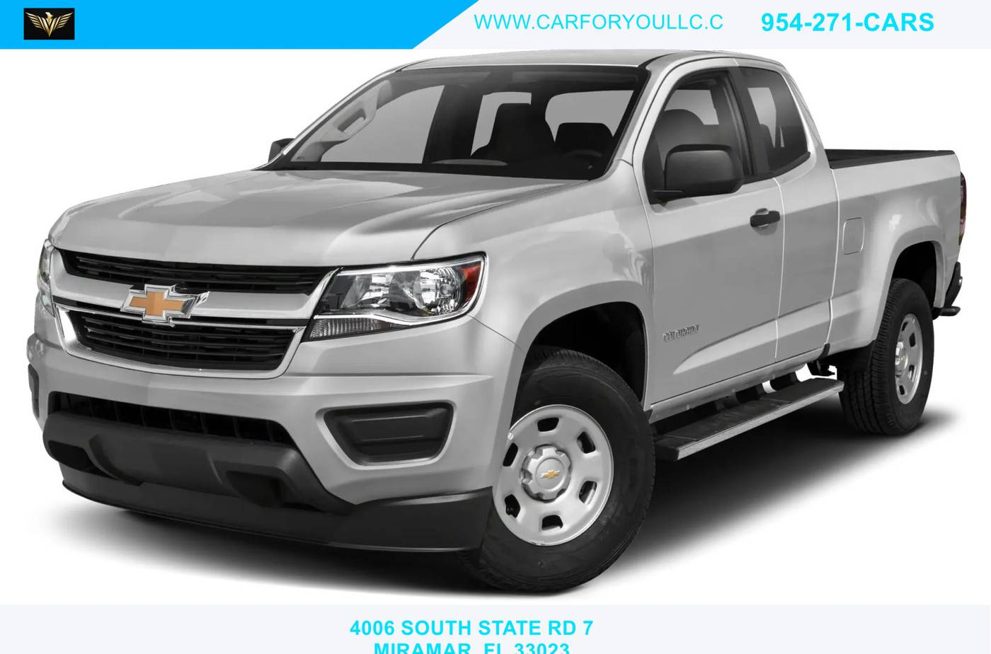 2019 Chevrolet Colorado WT — Pickup Truck — 67,750 mi — Miramar, FL