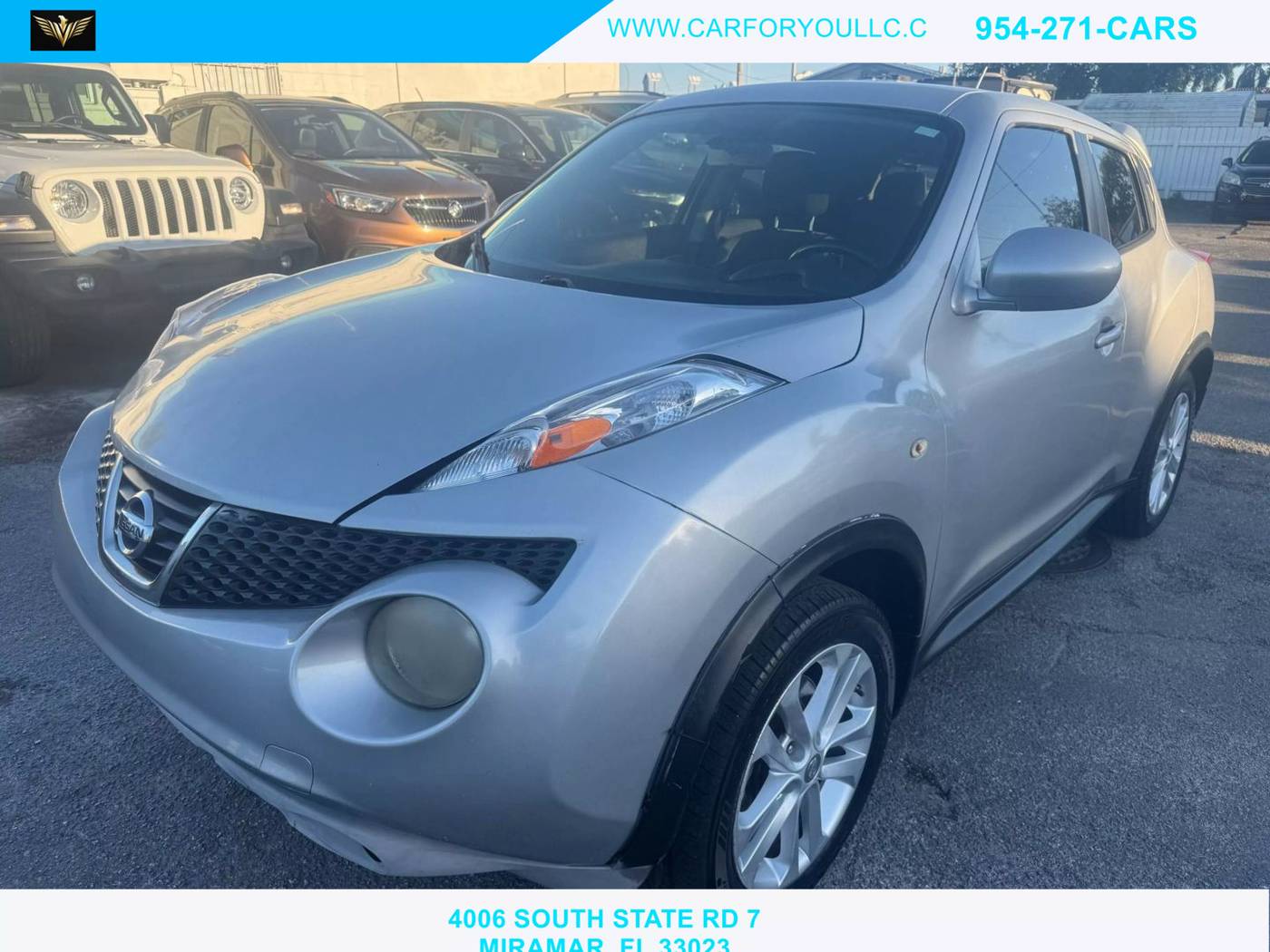 2011 Nissan JUKE SV — SUV — 208,856 mi — Miramar, FL