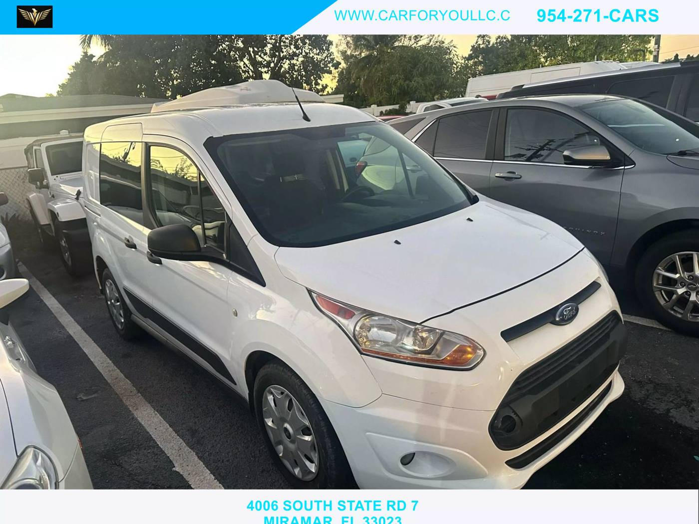 2016 Ford Transit Connect Van XLT — Cargo Van — 155,306 mi — Miramar, FL