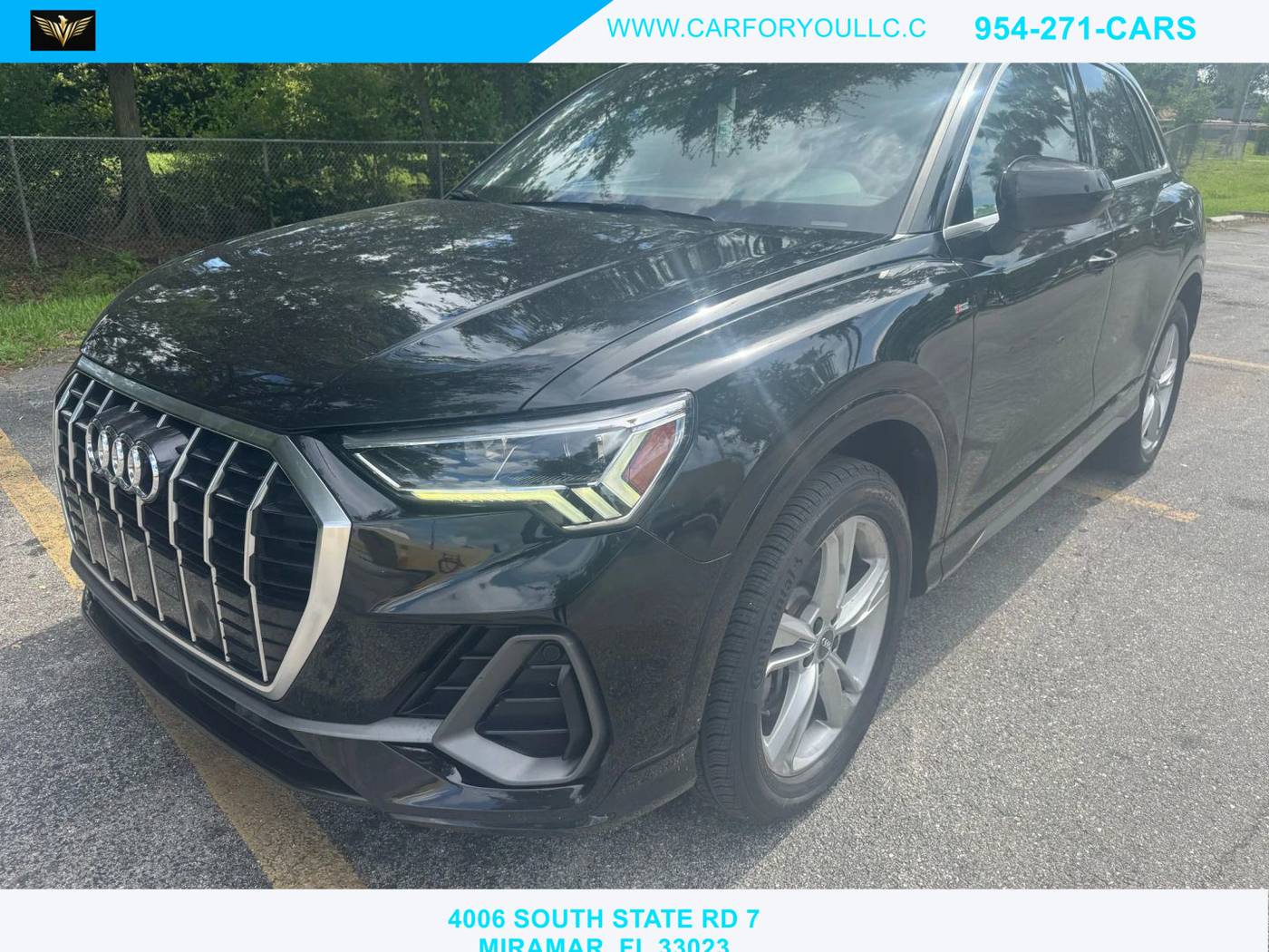 2020 Audi Q3 S line Premium Plus — SUV — 61,077 mi — Miramar, FL