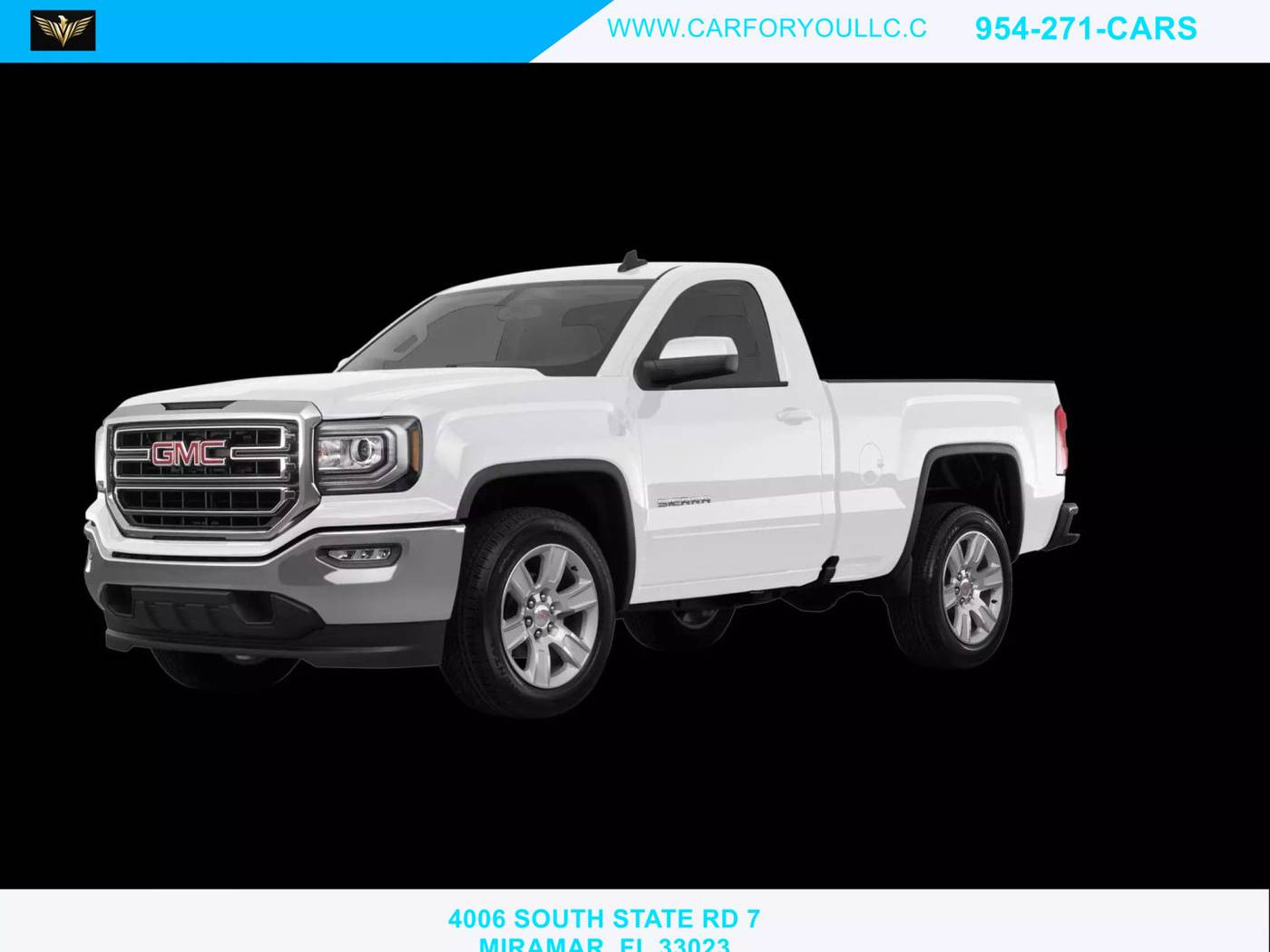 2017 GMC Sierra 1500 Base — Pickup Truck — 129,800 mi — Miramar, FL