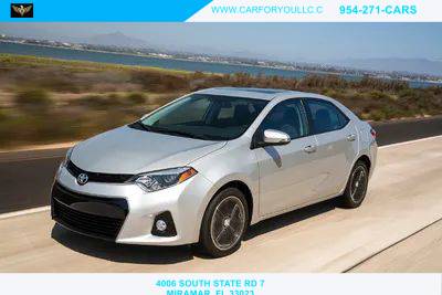 2015 Toyota Corolla S Premium — Sedan — 140,447 mi — Miramar, FL
