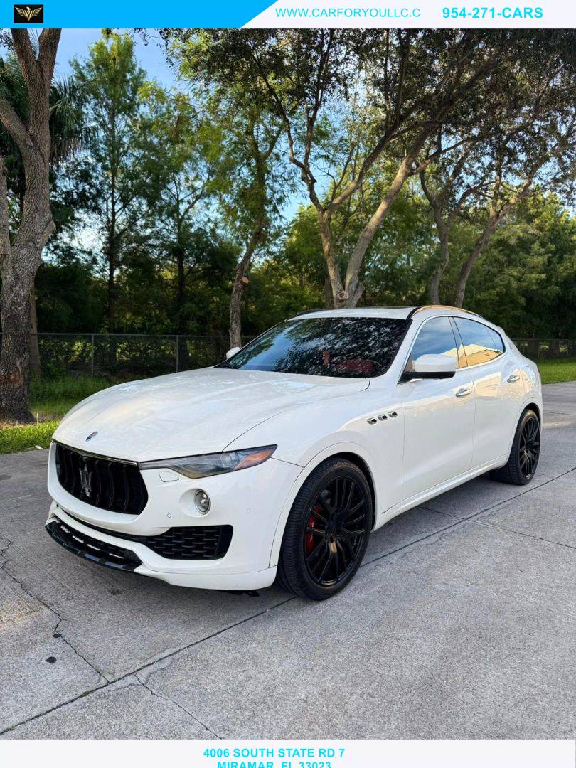 2017 Maserati Levante S — SUV — 49,680 mi — Miramar, FL