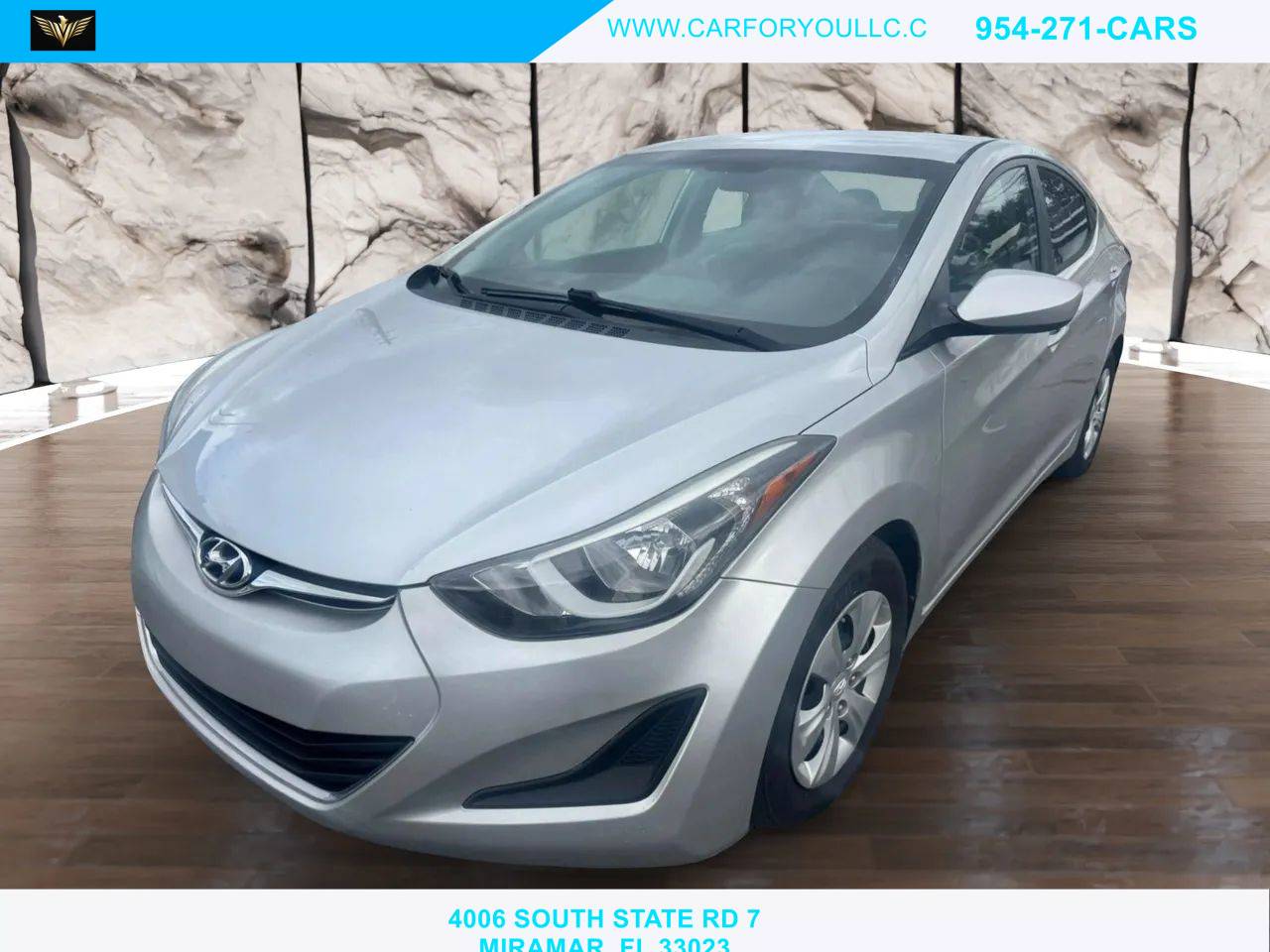 2016 Hyundai Elantra SE — Sedan — 73,697 mi — Miramar, FL
