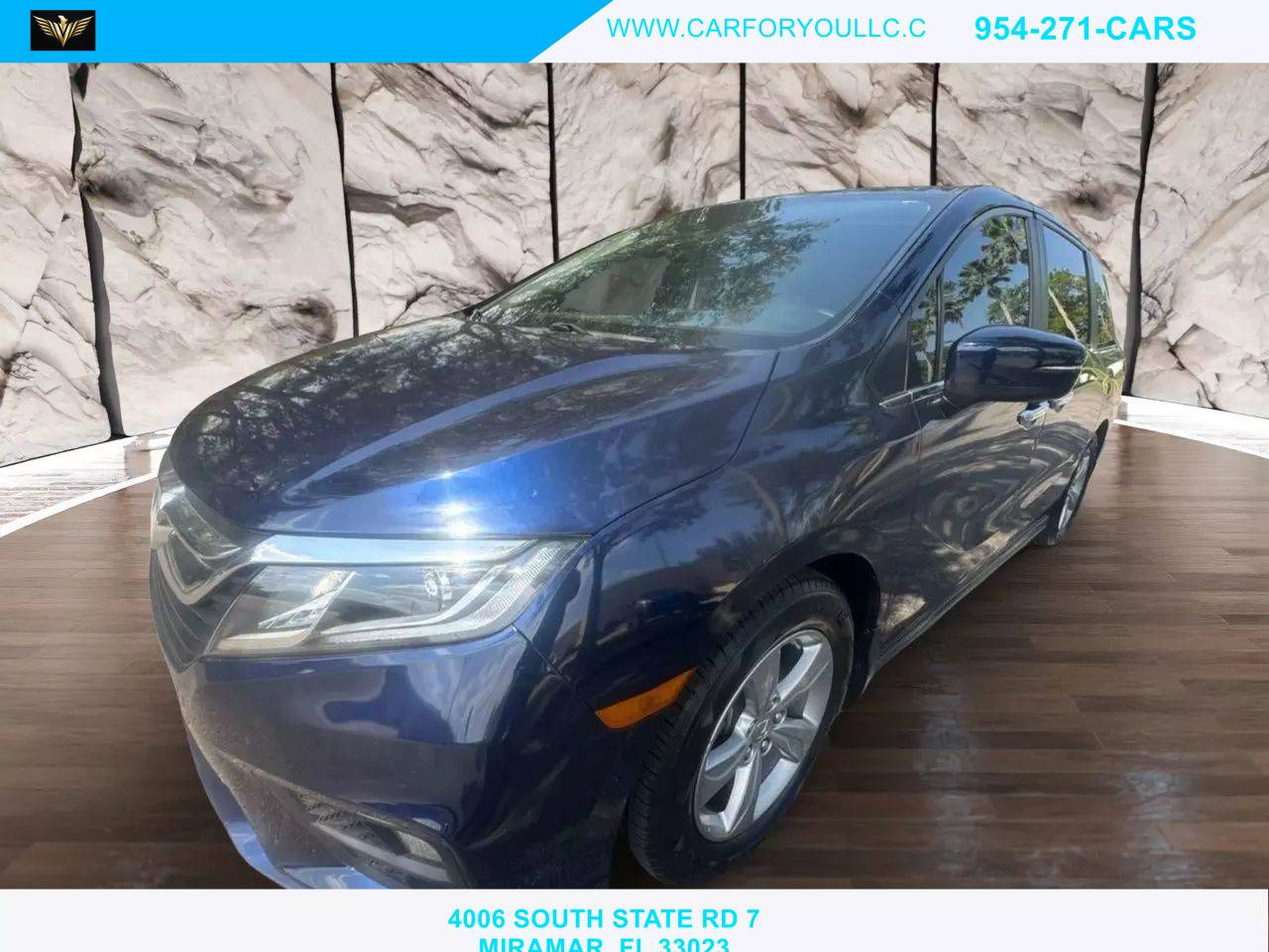 2019 Honda Odyssey EX — Minivan — 73,067 mi — Miramar, FL