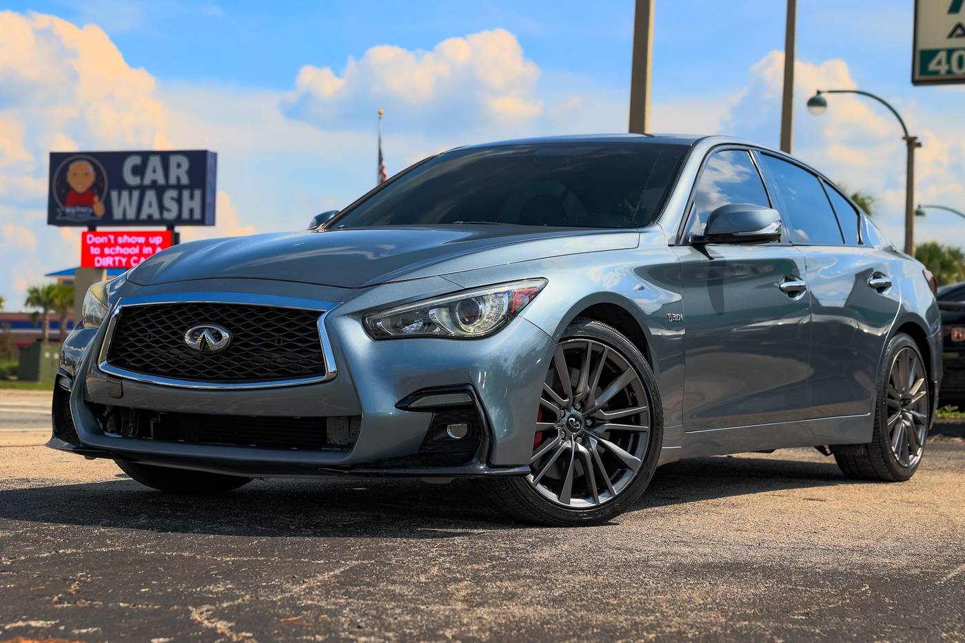 2017 INFINITI Q50 RED SPORT 400 — Sedan — 125,407 mi — Orlando, FL