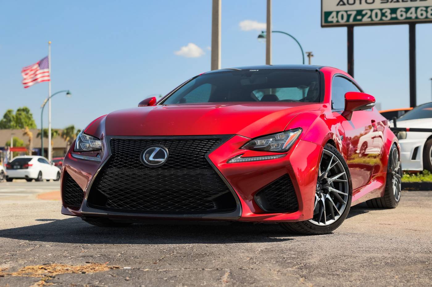 2016 Lexus RC RC F — Coupe — 78,032 mi — Orlando, FL
