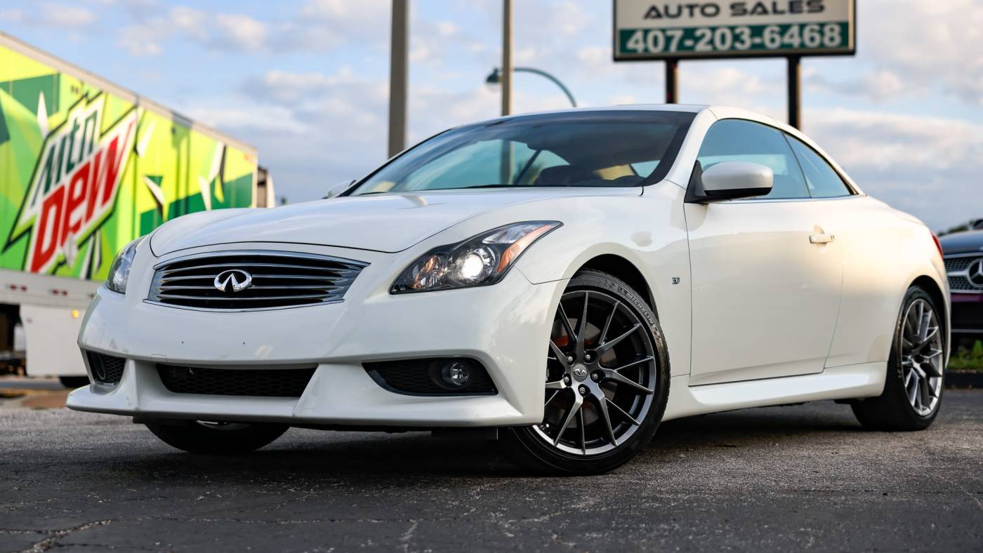 2015 INFINITI Q60 IPL — Convertible — 57,654 mi — Orlando, FL