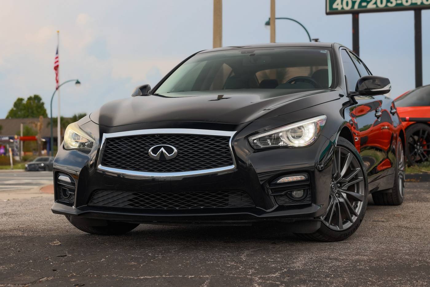 2017 INFINITI Q50 RED SPORT 400 — Sedan — 95,780 mi — Orlando, FL