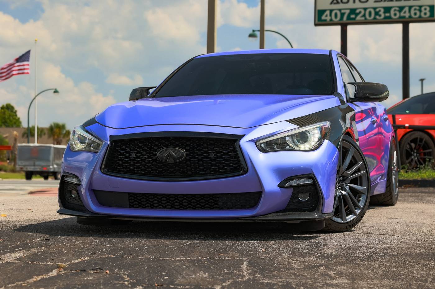 2022 INFINITI Q50 RED SPORT 400 — Sedan — 53,091 mi — Orlando, FL