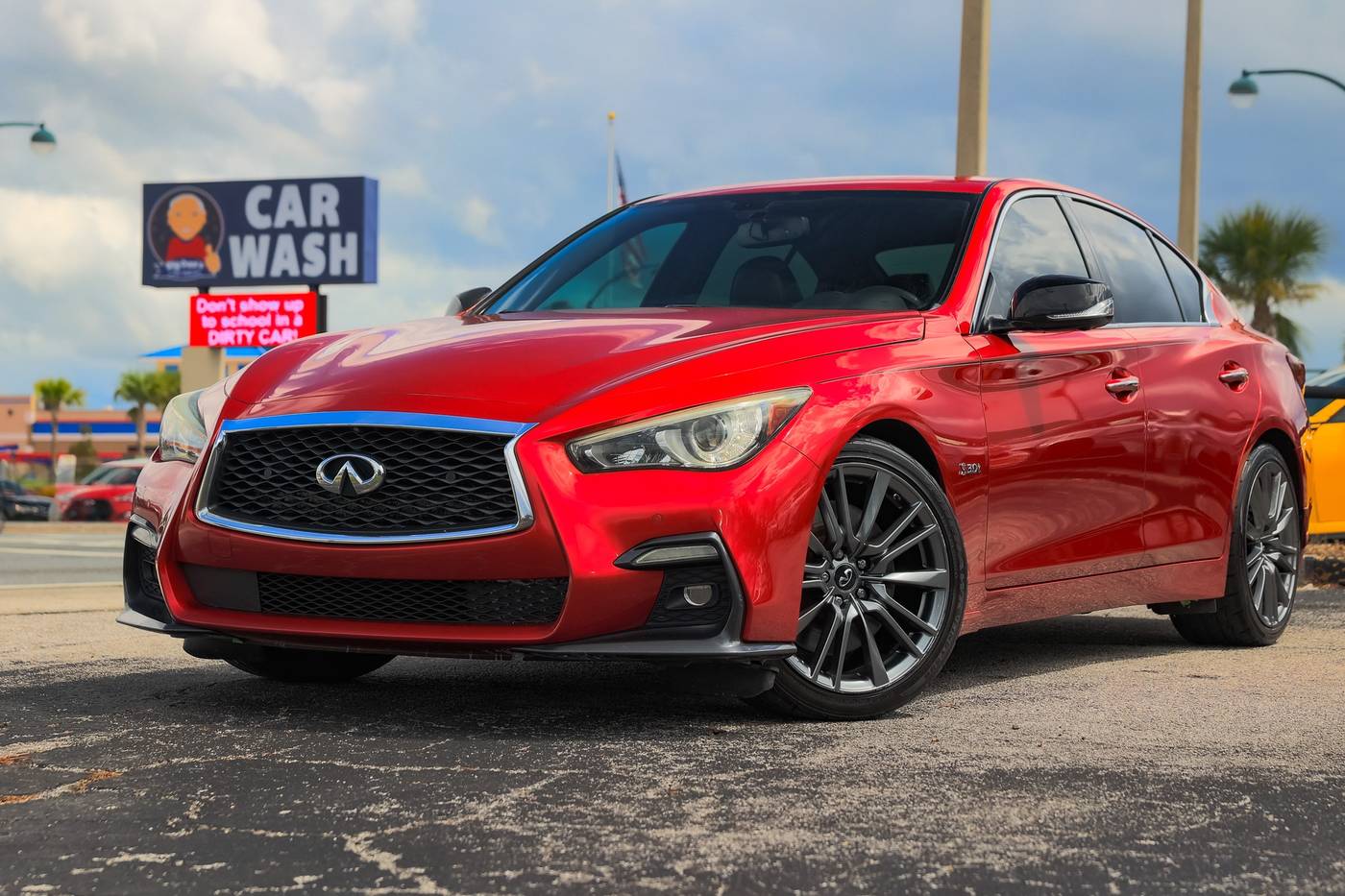 2018 INFINITI Q50 RED SPORT 400 — Sedan — 99,456 mi — Orlando, FL