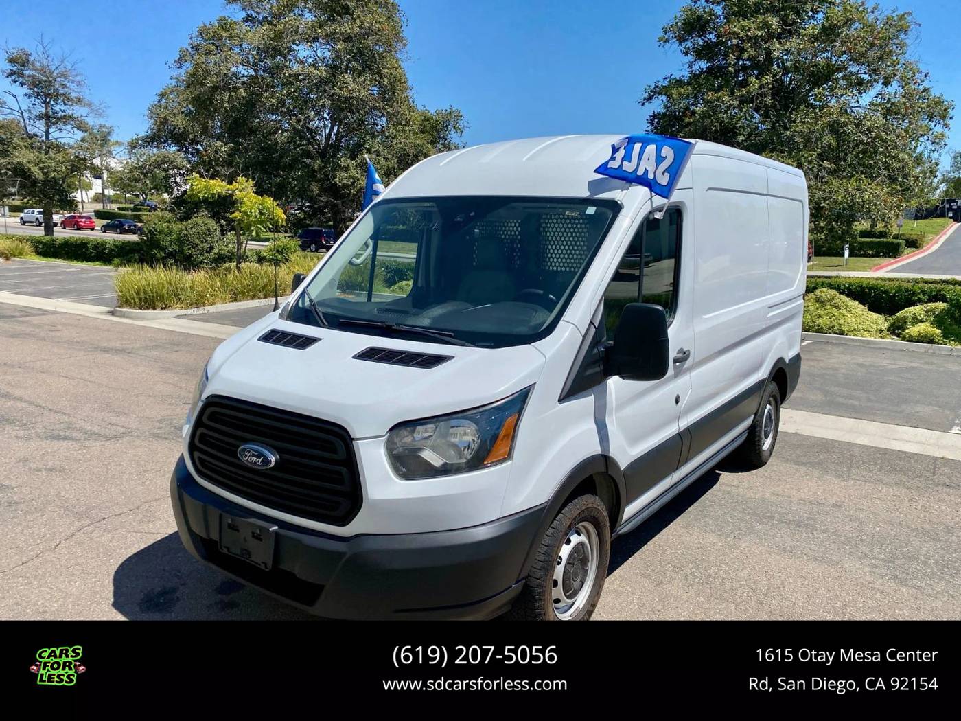 2019 Ford Transit Cargo Van T-150 — Cargo Van — 125,255 mi — San Diego, CA